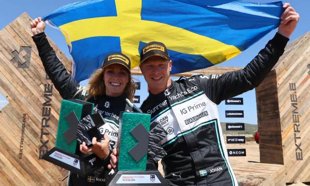 Rosberg X Racing retains Mikaela Ahlin Kottulinsky and Johan Kristoffersson