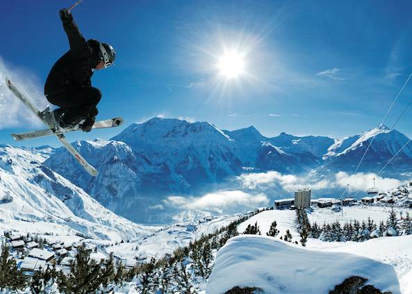 Snowboarding Unskilled within the Alps